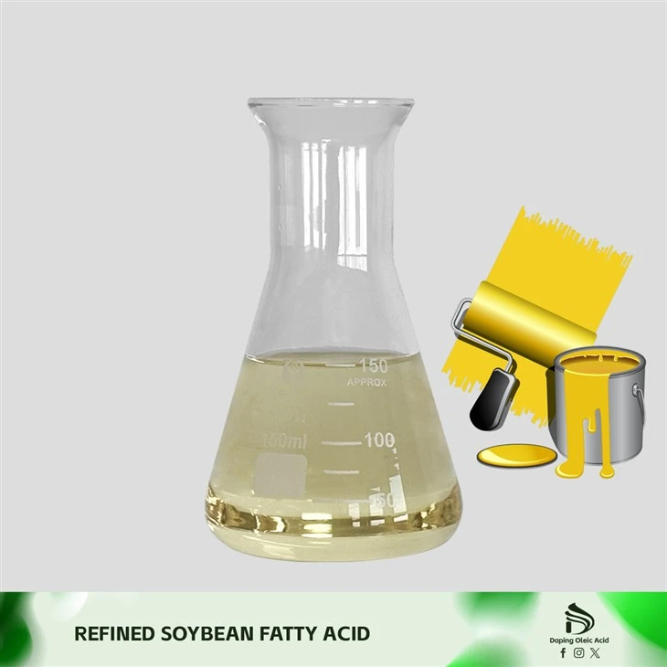 Hydrolyzation Distilled Industrial Grade Soya Fatty Acid Cas112-80-1 China Supplier